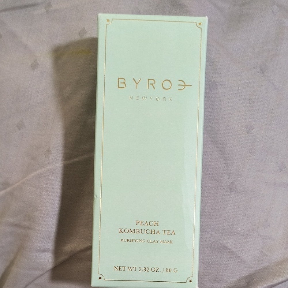Byroe Peach Kombucha Tea Purifying Clay Mask